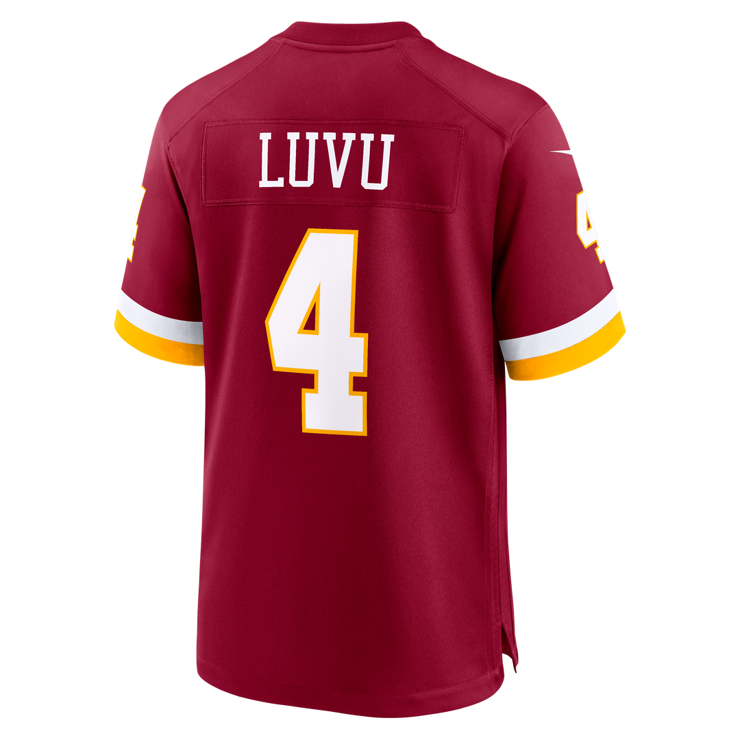 Washington Commanders Frankie Luvu Nike Black Hail Raiser Alternate Game Jersey