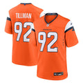 Denver Broncos Dondrea Tillman Nike Orange Team Game Jersey
