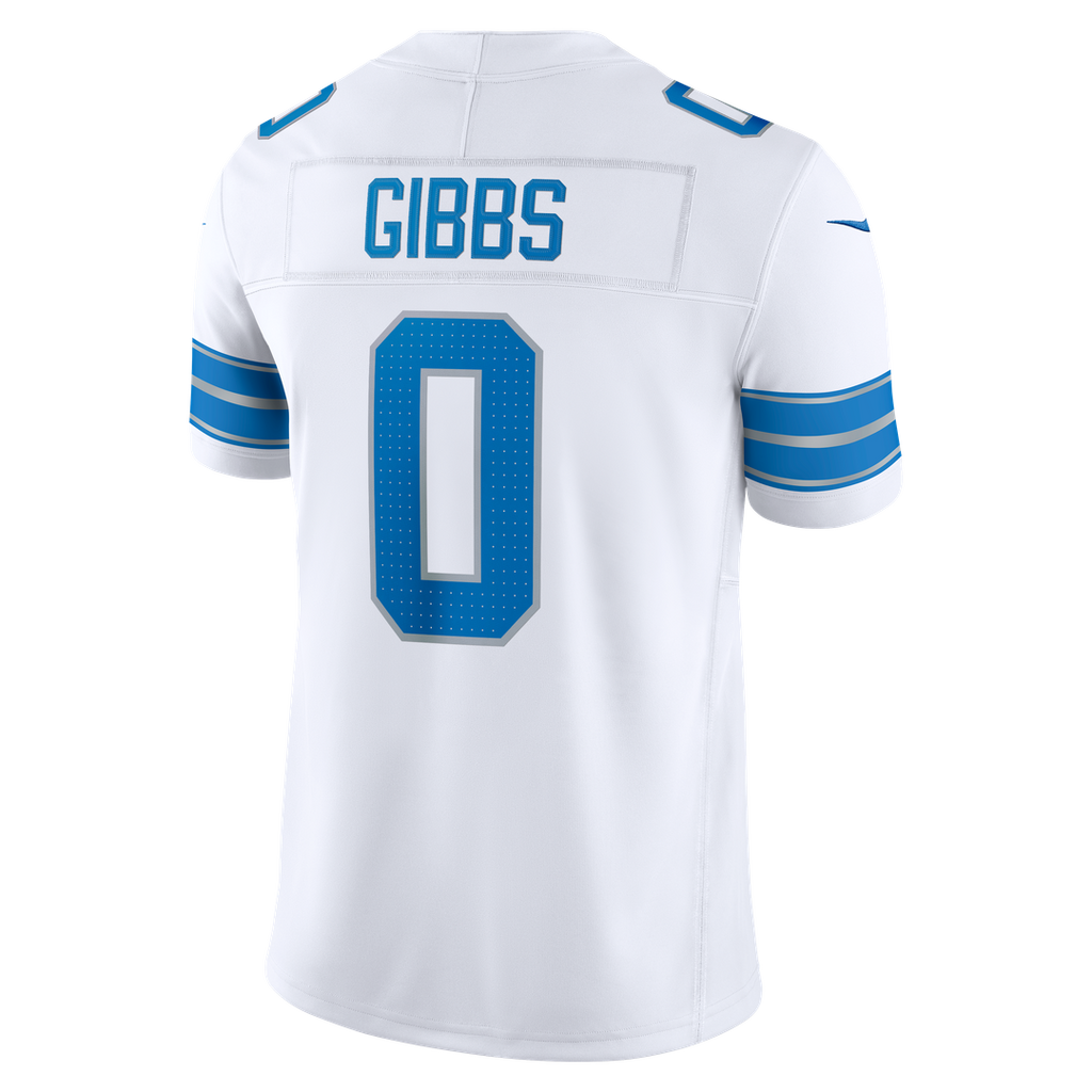 Detroit Lions Jahmyr Gibbs Nike Black Alternate Vapor F.U.S.E. Stitched Limited Jersey