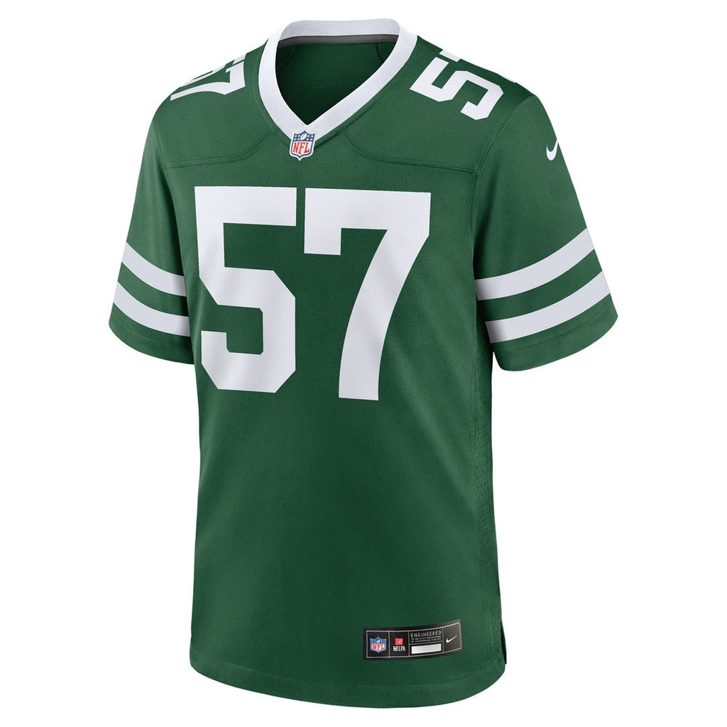 New York Jets C.J. Mosley Nike Legacy Green Team Game Jersey