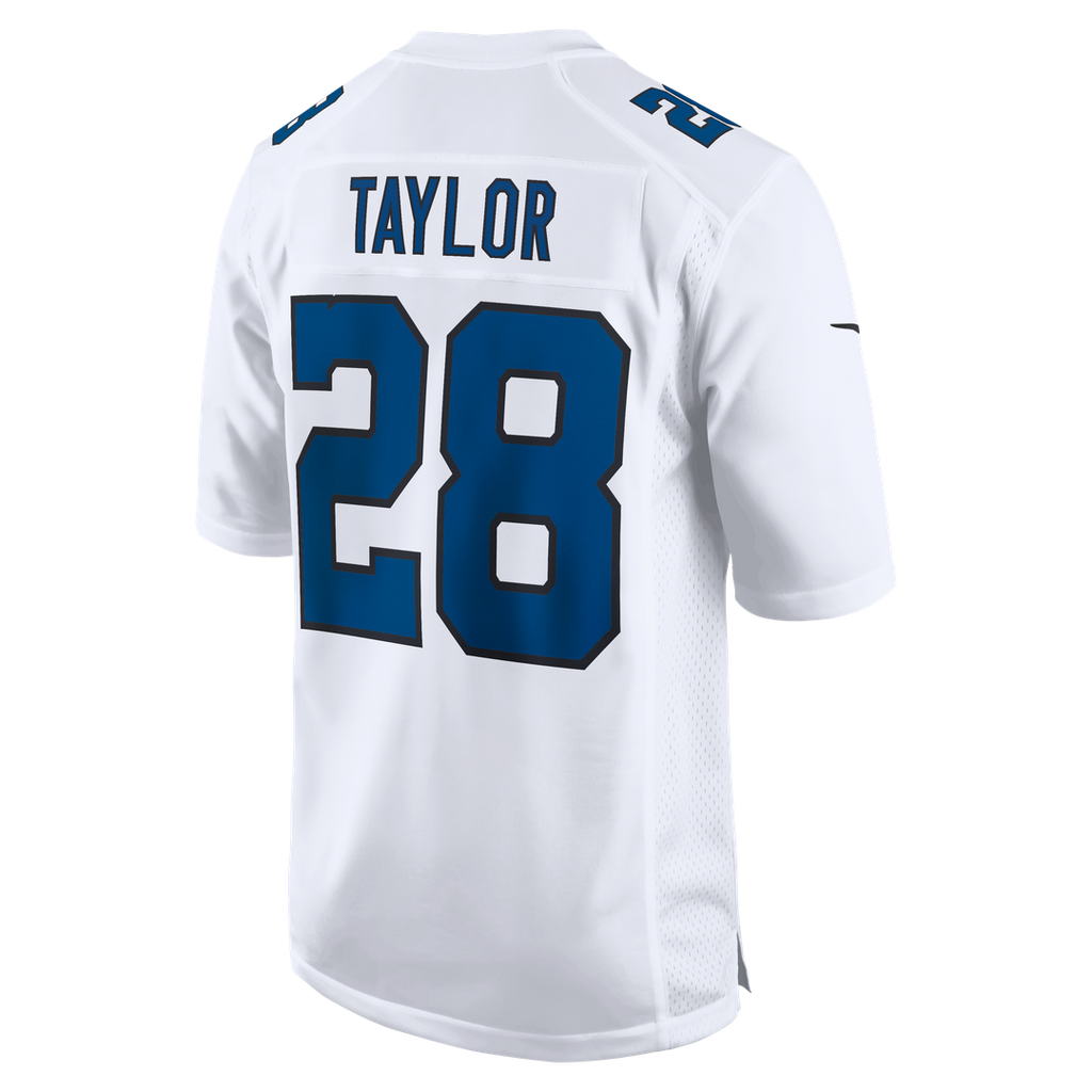 Indianapolis Colts Jonathan Taylor Nike Tundra White Fashion Game Jersey