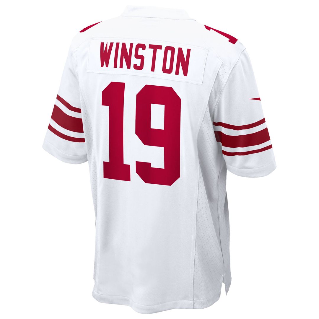 New York Giants Jameis Winston Nike Century Red Alternate Game Jersey