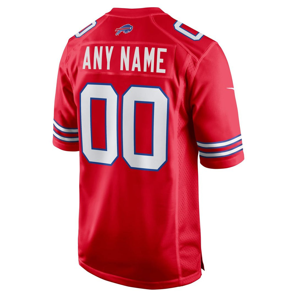 Buffalo Bills Nike White Custom Game Jersey