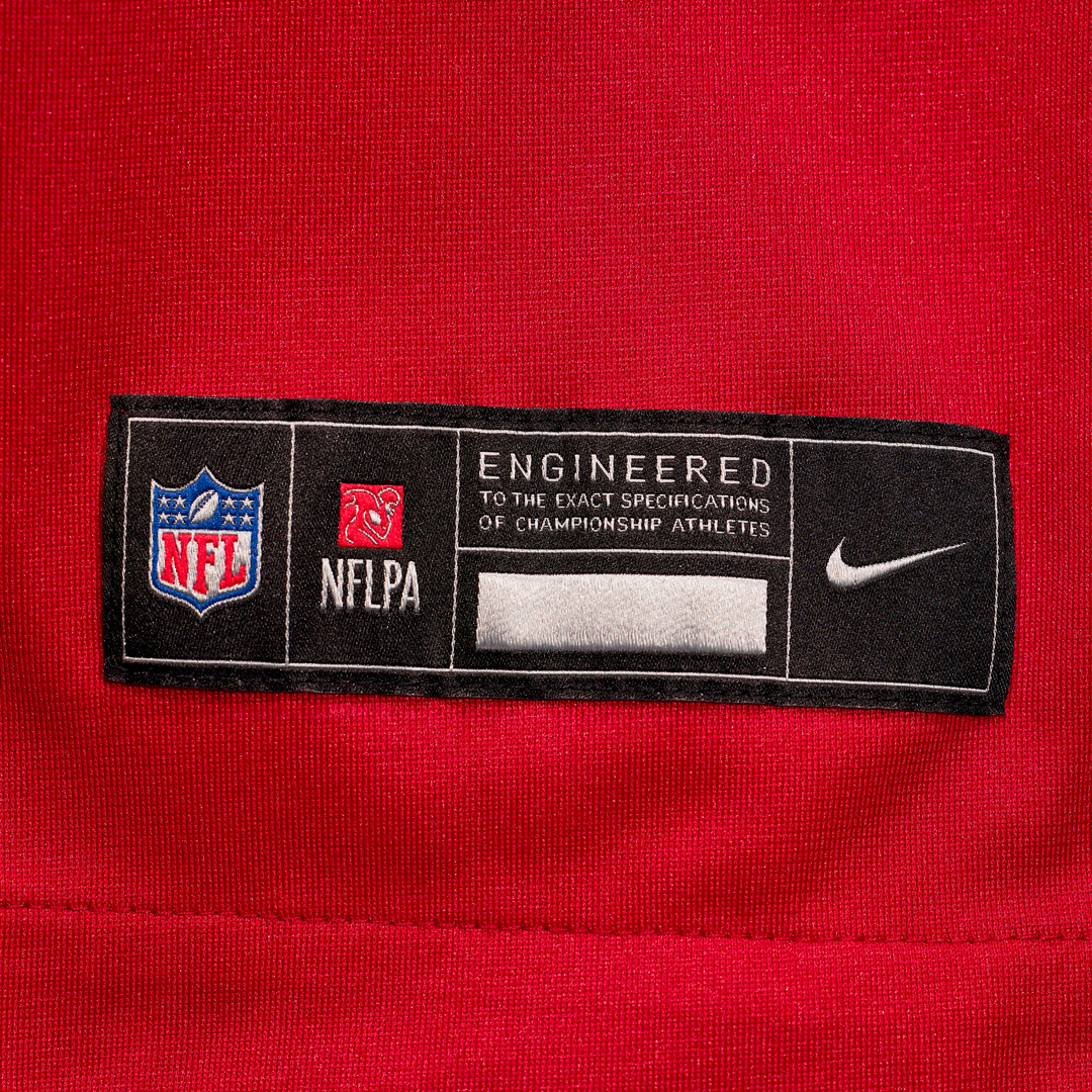 Kansas City Chiefs Garrett Nussmeier Nike Red Game Jersey