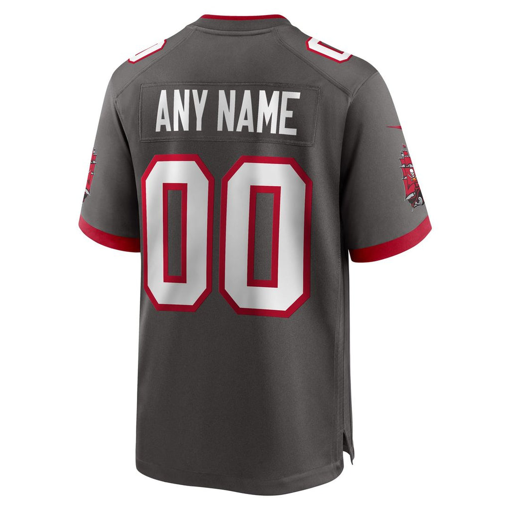 Nike White Tampa Bay Buccaneers White Custom Game Jersey