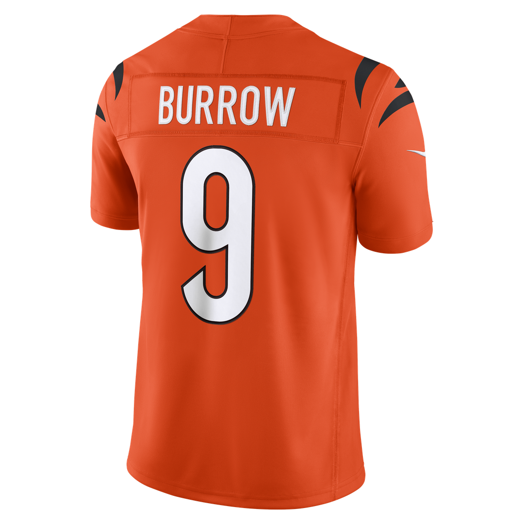 Cincinnati Bengals Joe Burrow Nike Black Team Vapor F.U.S.E. Stitched Limited Jersey