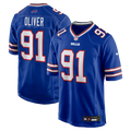 Buffalo Bills Ed Oliver Nike Royal Team Game Player Jersey