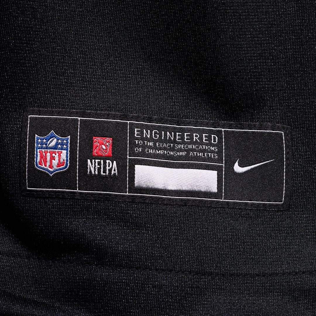 New York Jets Breece Hall Nike Legacy Black Alternate Game Jersey