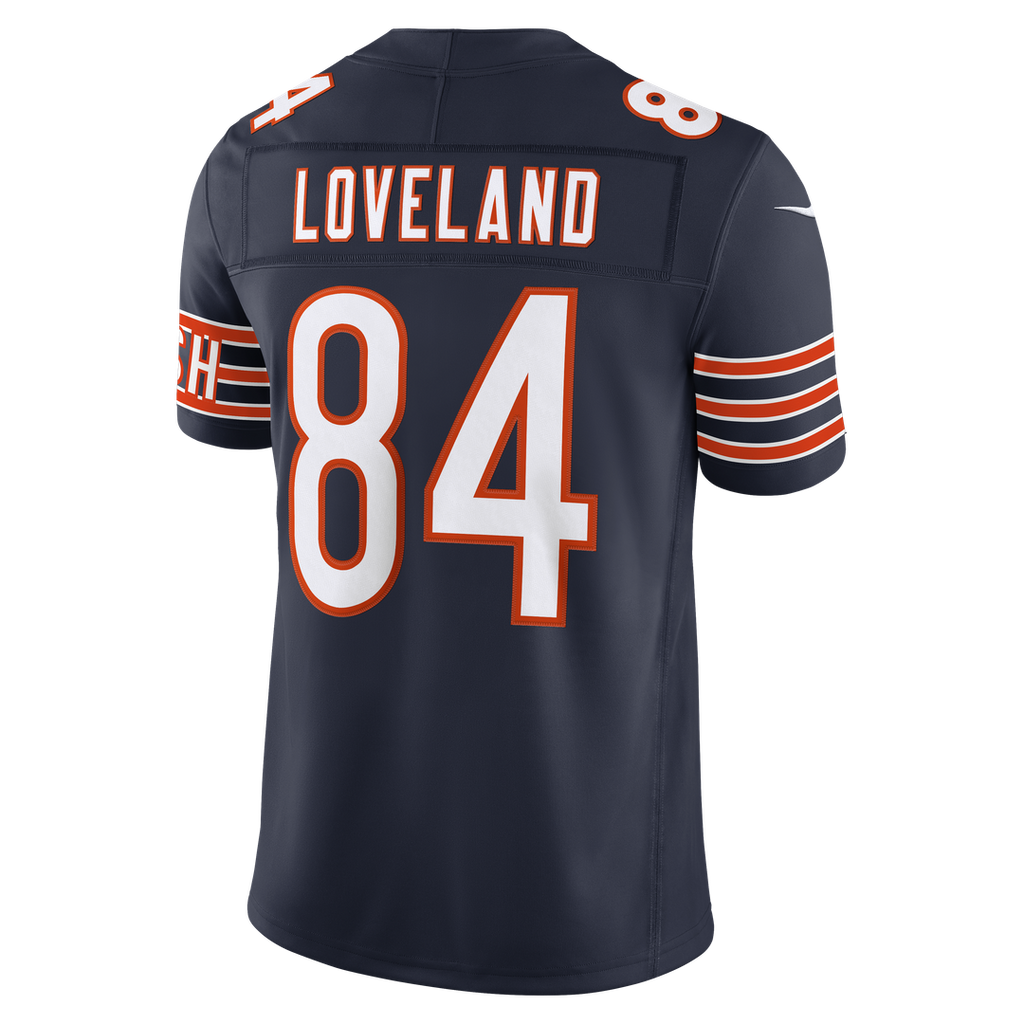 Chicago Bears Colston Loveland Nike Navy Team Vapor F.U.S.E. Stitched Limited Jersey