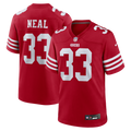 San Francisco 49ers Siran Neal Nike Scarlet Team Game Jersey