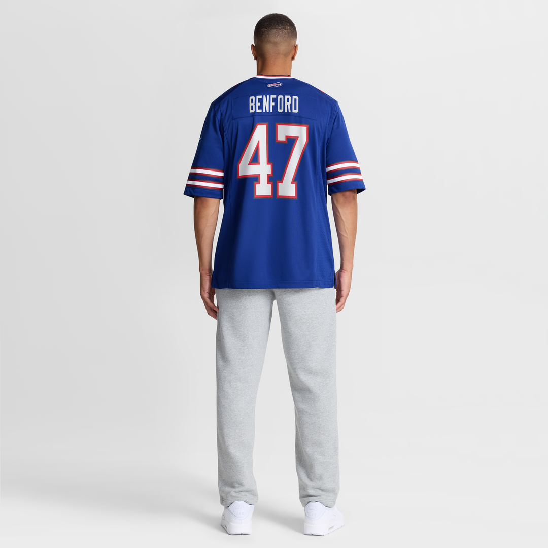 Buffalo Bills Christian Benford Nike Royal Game Jersey
