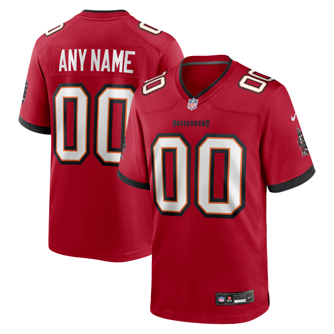 Nike White Tampa Bay Buccaneers White Custom Game Jersey