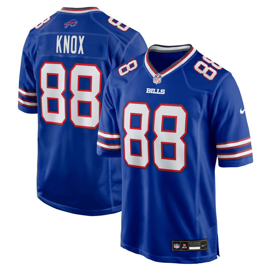 Buffalo Bills Dawson Knox Nike Royal Game Player Jersey