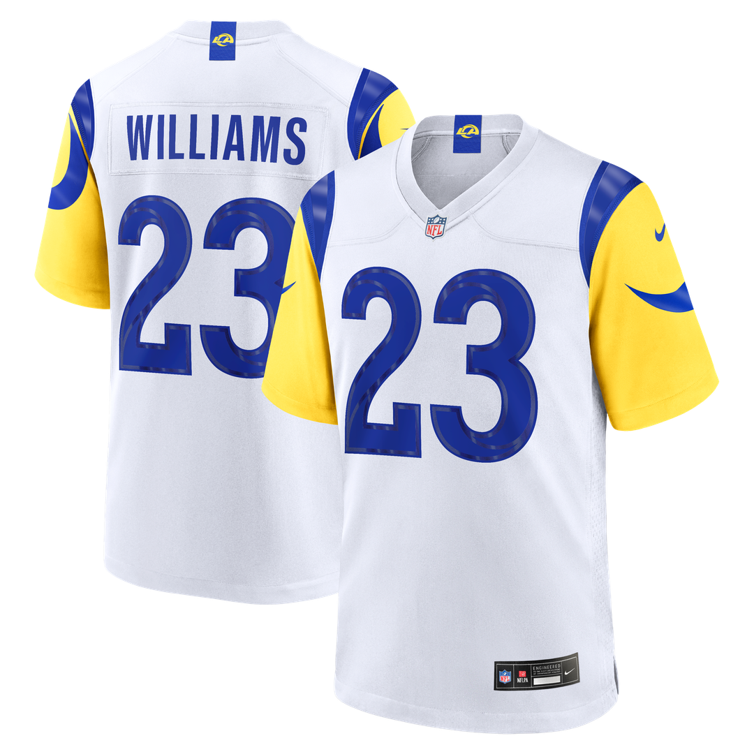 Los Angeles Rams Kyren Williams Nike White White Game Player Jersey