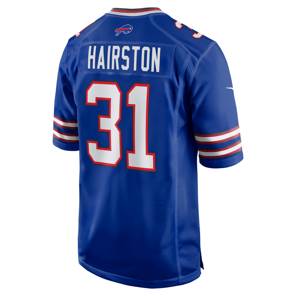 Buffalo Bills Maxwell Hairston Nike Royal Game Player Jersey
