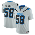Detroit Lions Penei Sewell Nike Silver 2026 Rivalries Collection Stitched Limited Jersey