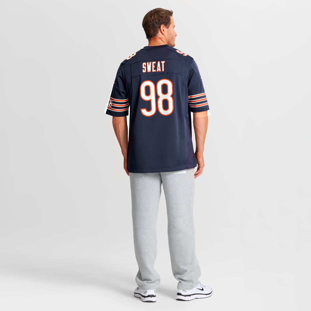 Chicago Bears Montez Sweat Nike Navy Game Jersey
