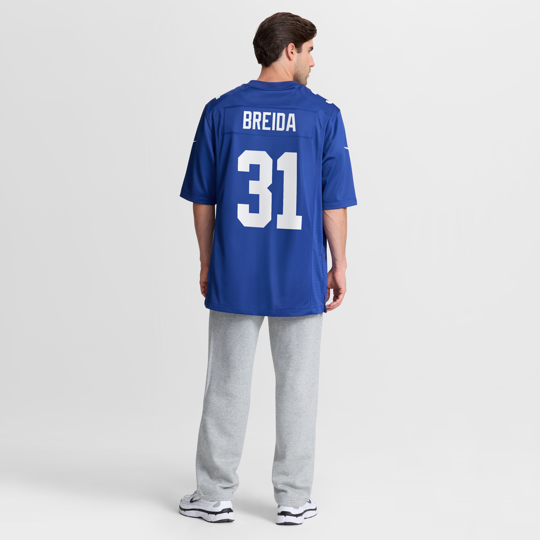 New York Giants Matt Breida Nike Royal Game Jersey