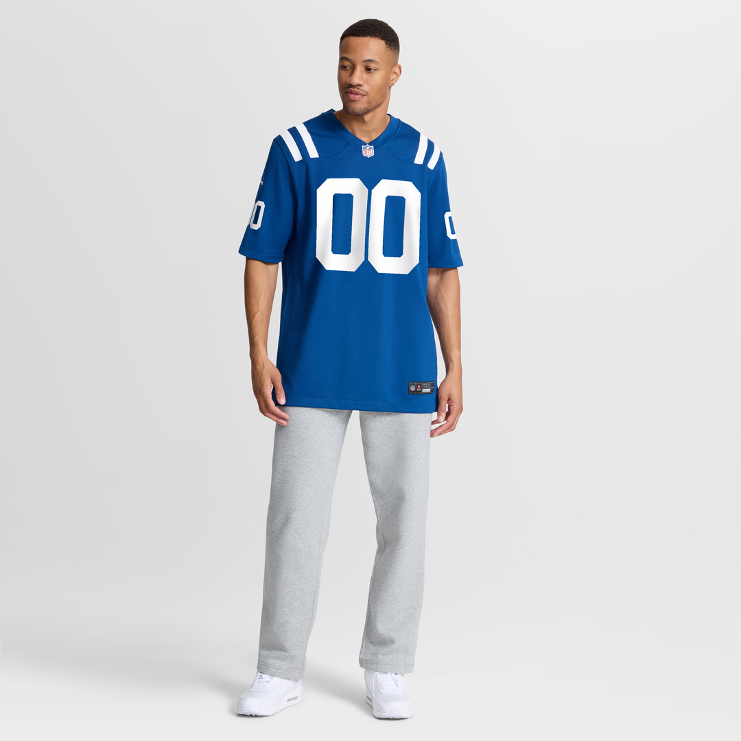 Indianapolis Colts Nike White Custom Game Jersey