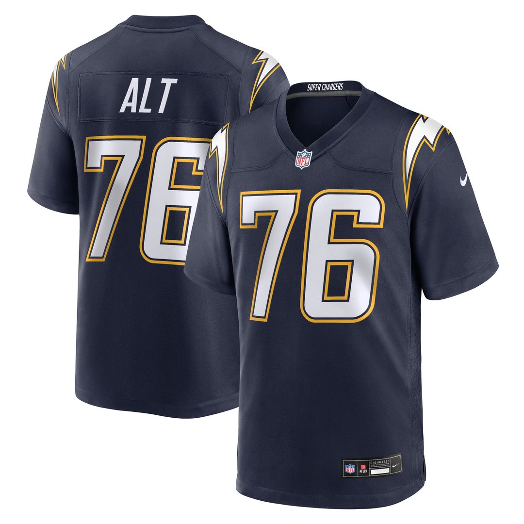 Los Angeles Chargers Joe Alt Nike Powder Blue Player Game Jersey