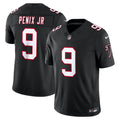Atlanta Falcons Michael Penix Jr. Nike Black Alternate Throwback Vapor F.U.S.E. Stitched Limited Jersey