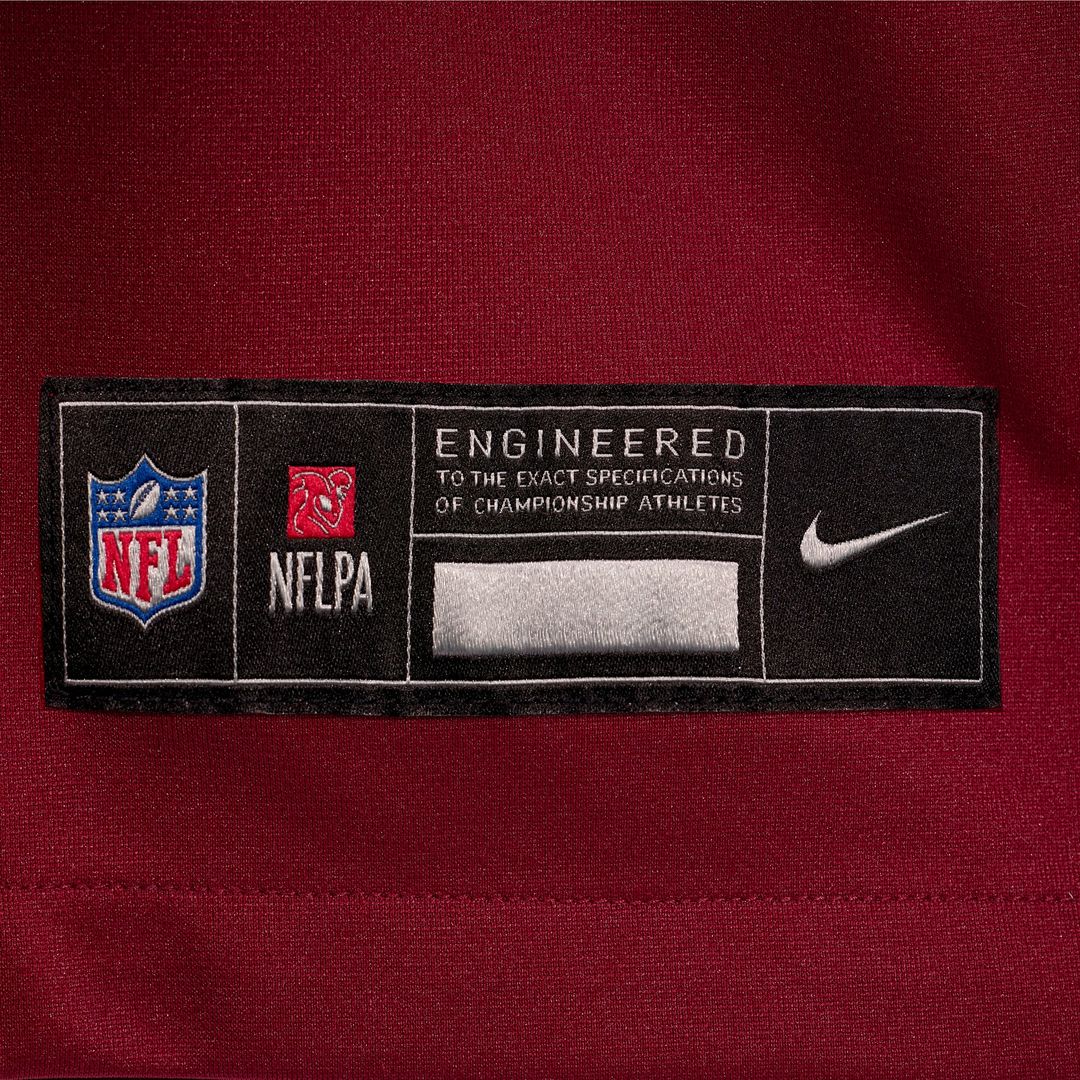 Washington Commanders Javon Kinlaw Nike Burgundy Team Game Jersey