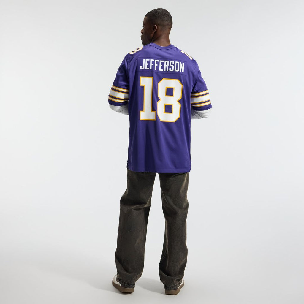 Minnesota Vikings Justin Jefferson Nike White Alternate Game Player Jersey