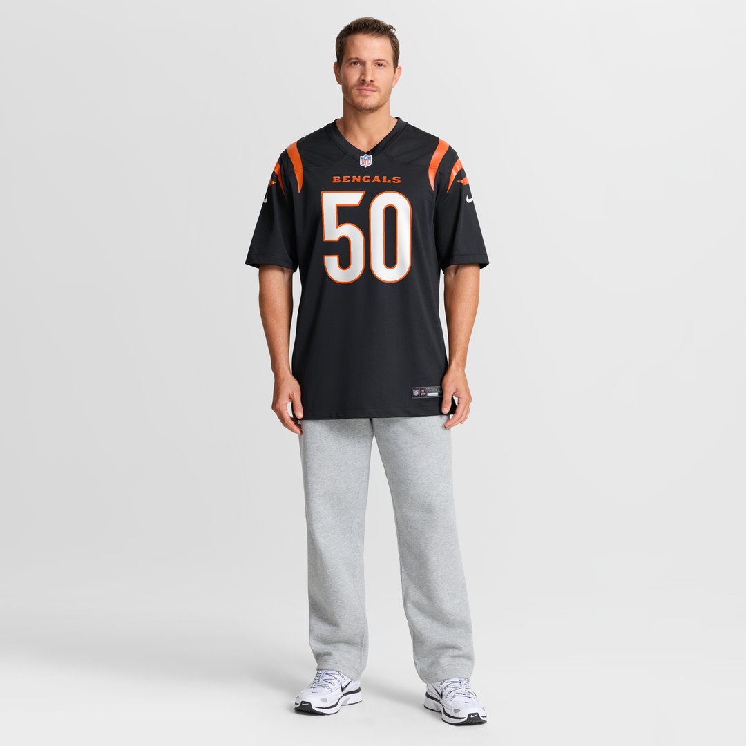 Cincinnati Bengals Shaka Heyward Nike Black Team Game Jersey