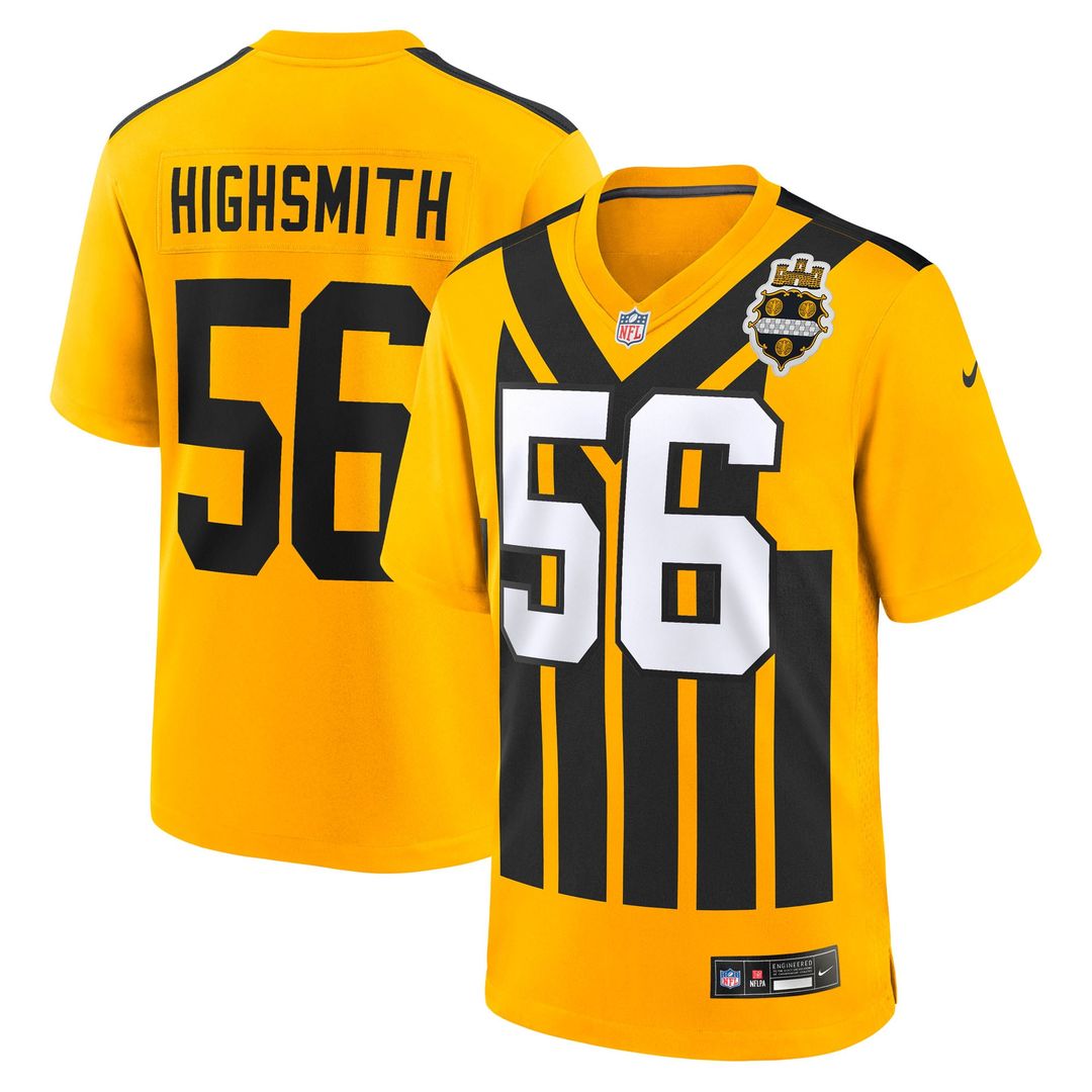 Pittsburgh Steelers Alex Highsmith Nike Gold Alternate Game Jersey