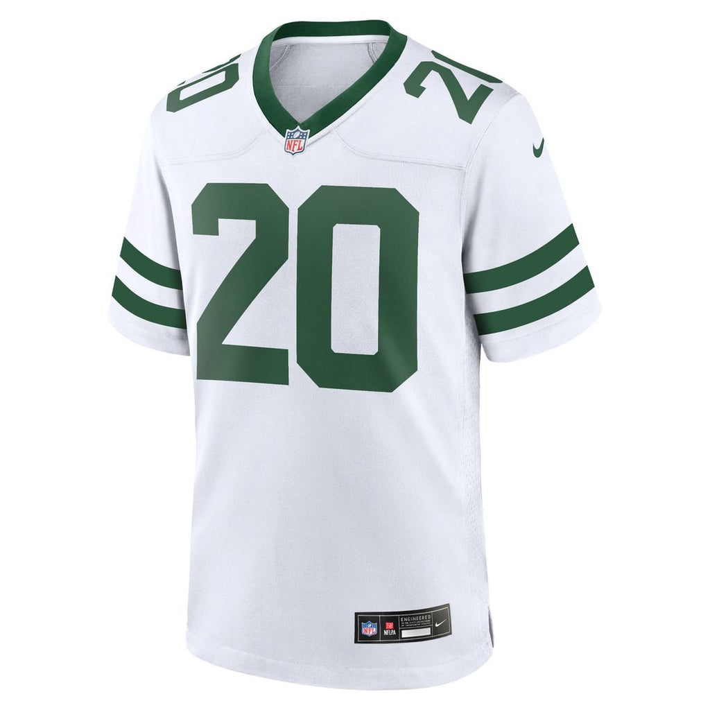 New York Jets Breece Hall Nike Legacy Green Game Jersey