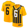 Pittsburgh Steelers Patrick Queen Nike Gold Alternate 1933 Throwback Game Jersey