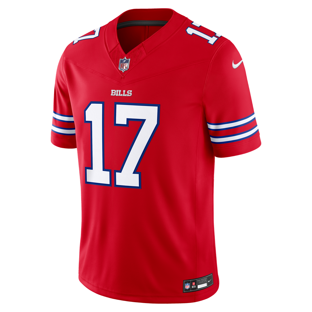 Buffalo Bills Josh Allen Nike Gray Nickel City Vapor F.U.S.E. Stitched Limited Jersey