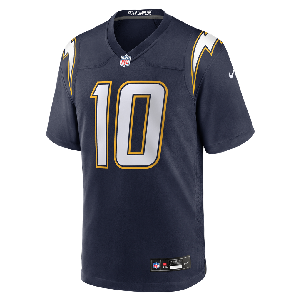 Los Angeles Chargers Justin Herbert Nike Powder Blue Player Game Jersey