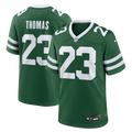 New York Jets Azareye'h Thomas Nike Legacy Green Team Game Jersey