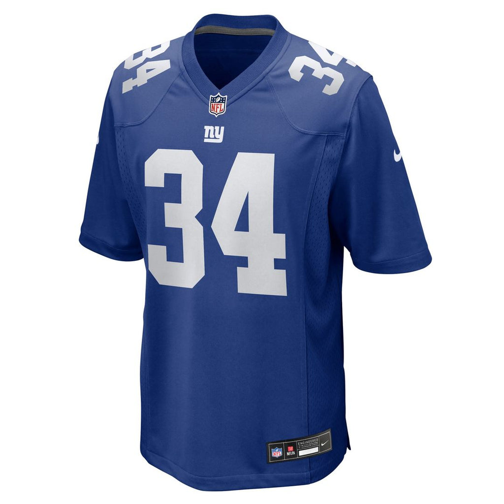 New York Giants Beau Brade Nike Royal Team Game Jersey