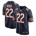 Chicago Bears Elijah Hicks Nike Navy Team Game Jersey