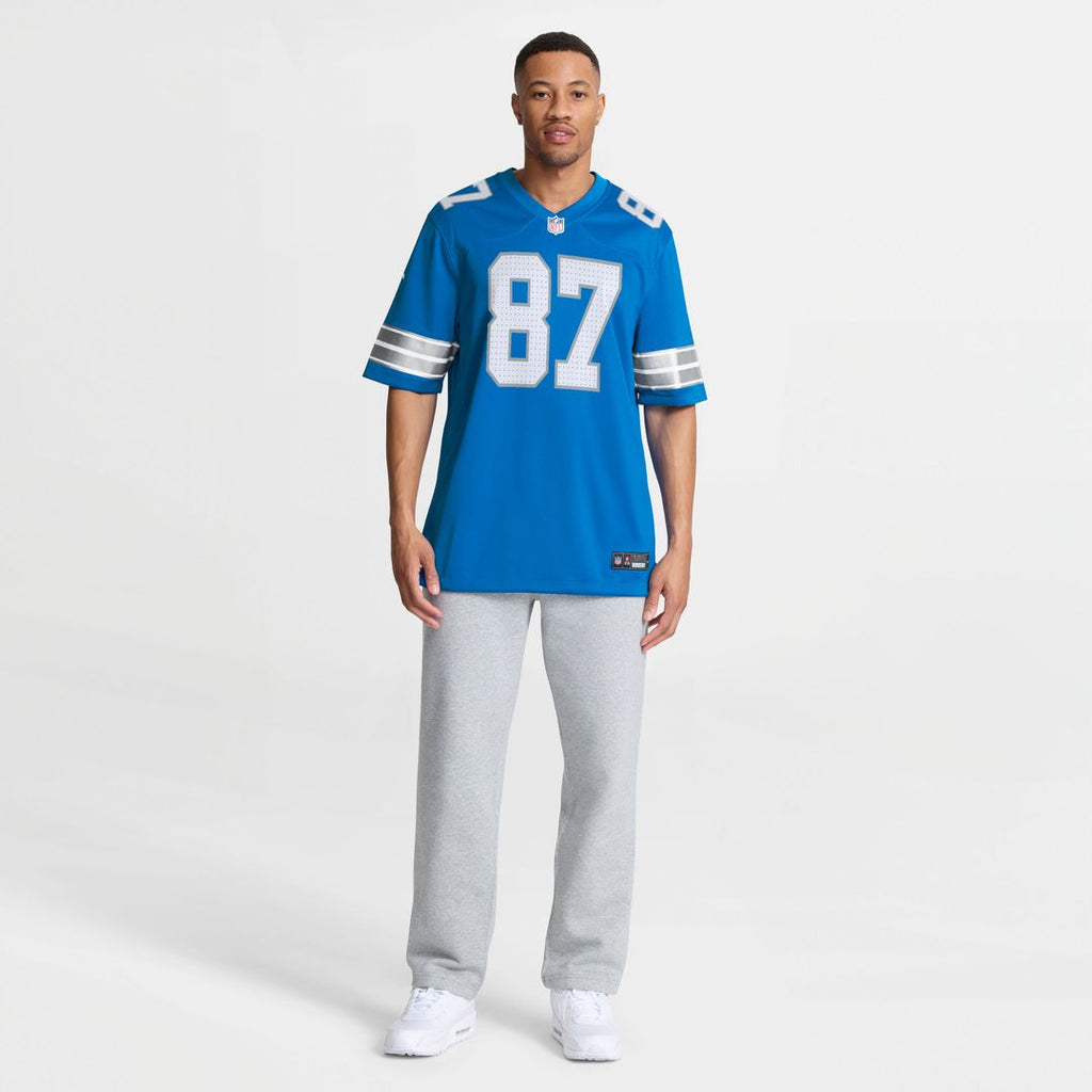 Detroit Lions Sam LaPorta Nike Black 2nd Alternate Game Jersey