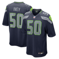 Seattle Seahawks Jared Ivey Nike College Navy Team Game Jersey