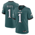 Philadelphia Eagles Jalen Hurts Nike Midnight Green Team Game Jersey