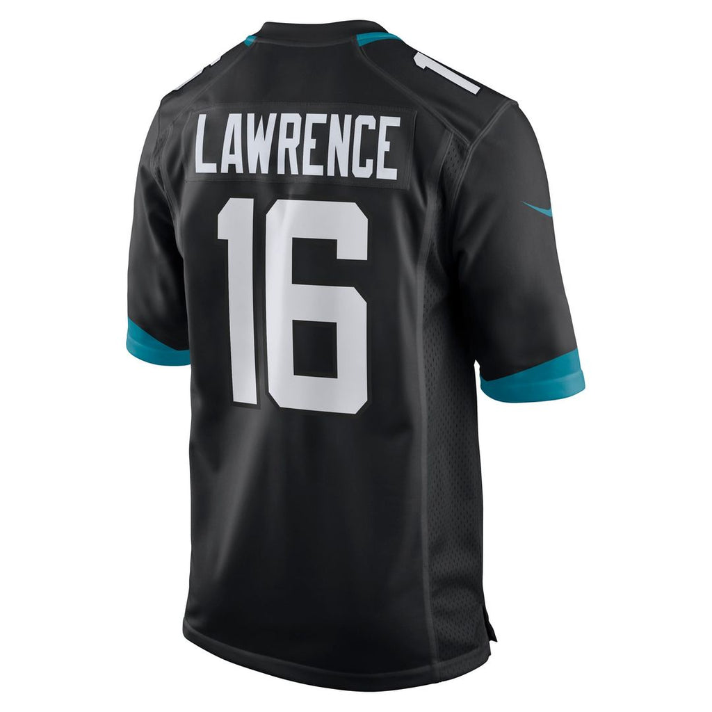 Jacksonville Jaguars Trevor Lawrence Nike Black Alternate Game Jersey