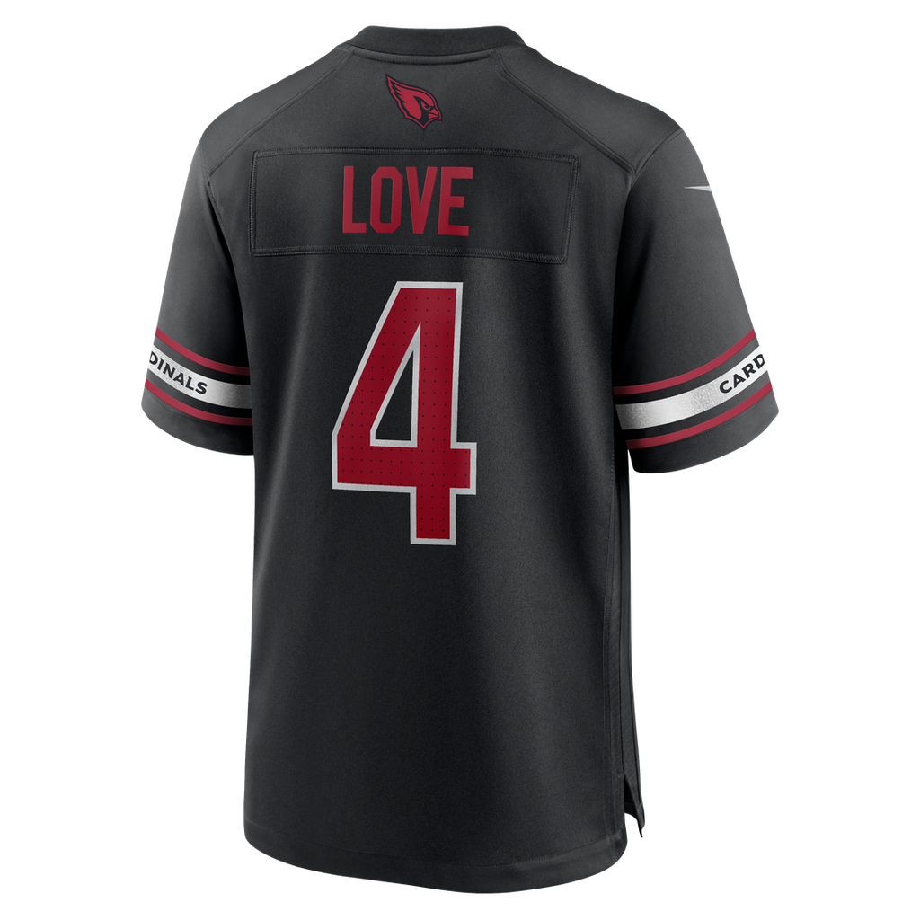 Arizona Cardinals Jeremiyah Love Nike Cardinal Team Game Jersey