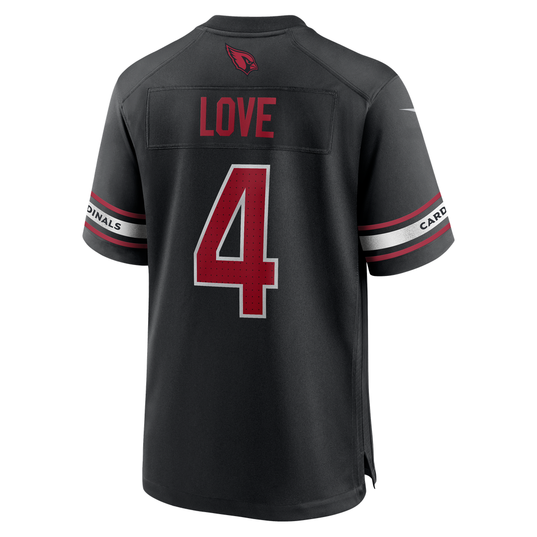 Arizona Cardinals Jeremiyah Love Nike Cardinal Team Game Jersey