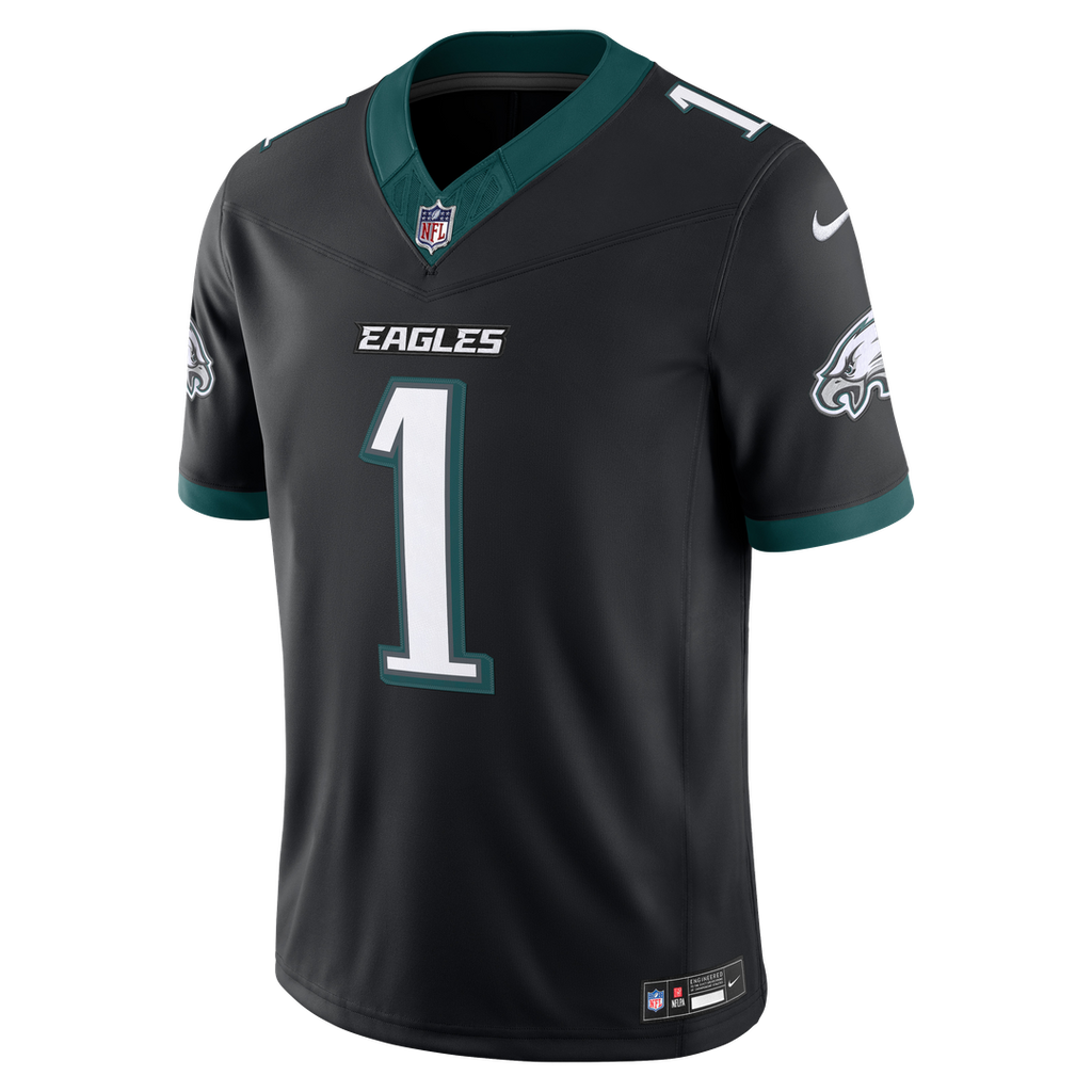 Philadelphia Eagles Jalen Hurts Nike Kelly Green Alternate Vapor F.U.S.E. Stitched Limited Jersey