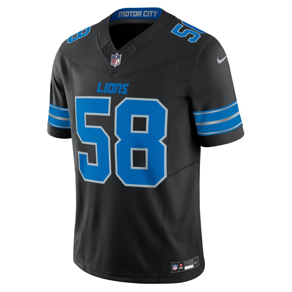 Detroit Lions Penei Sewell Nike Blue Vapor F.U.S.E. Alternate Limited Jersey