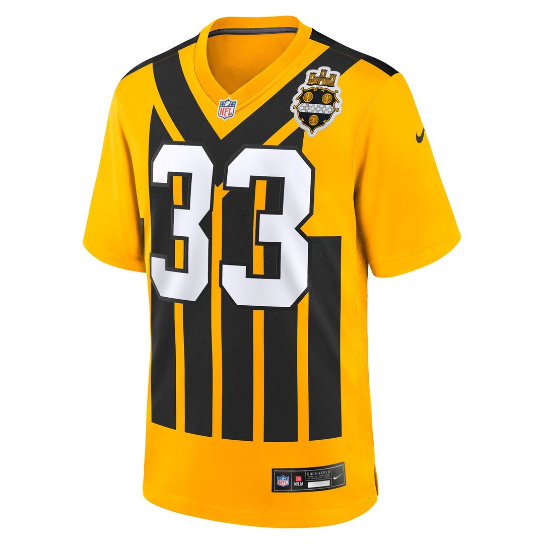 Pittsburgh Steelers Jack Sawyer Nike Gold Alternate Game Jersey