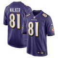 Baltimore Ravens Devontez Walker Nike Purple Team Game Jersey