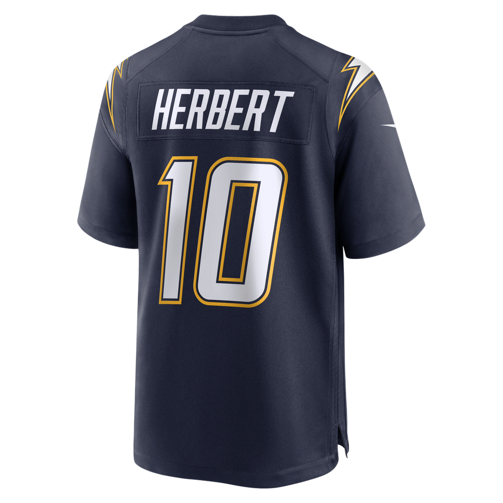 Los Angeles Chargers Justin Herbert Nike Powder Blue Player Game Jersey