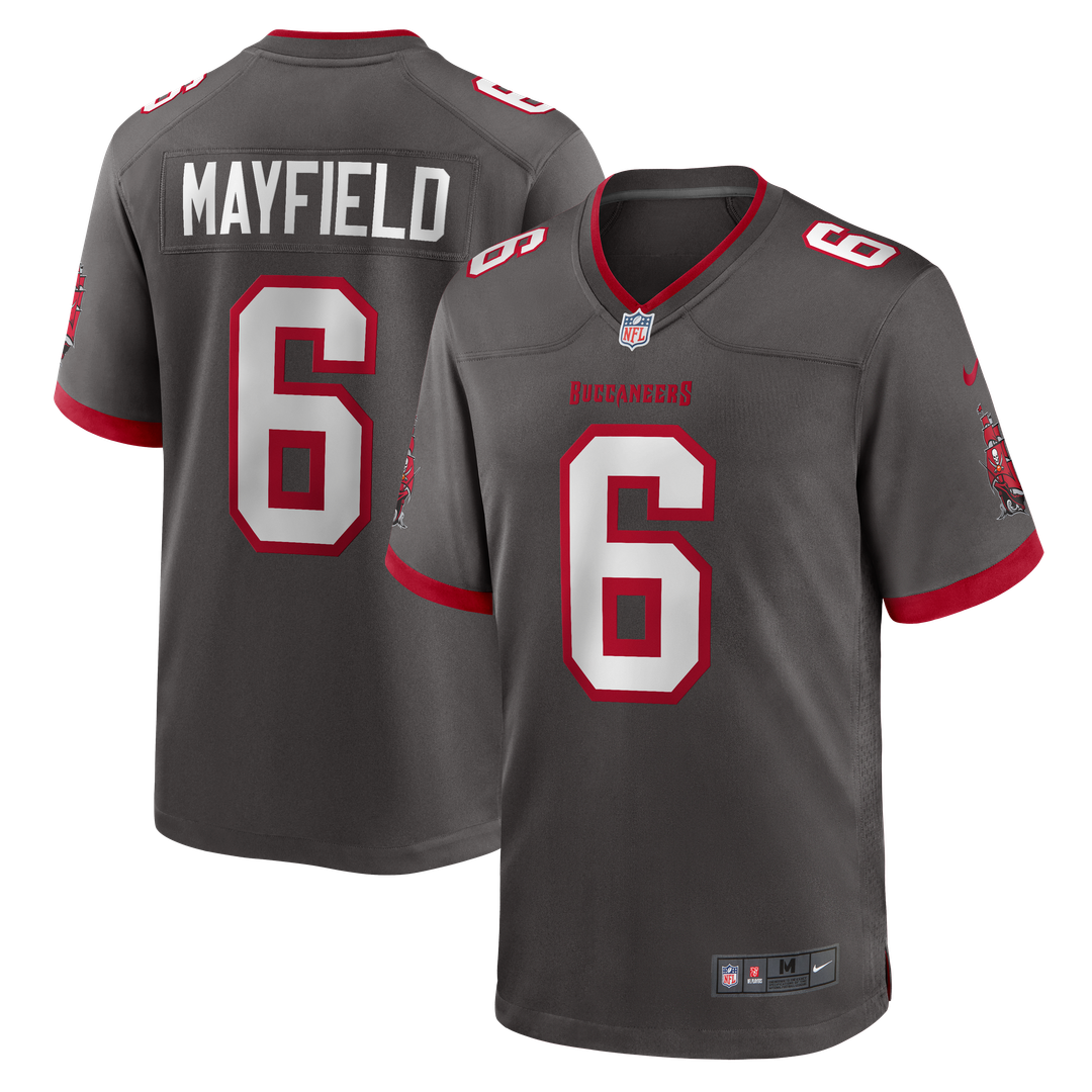 Tampa Bay Buccaneers Baker Mayfield Nike Red Team Game Jersey