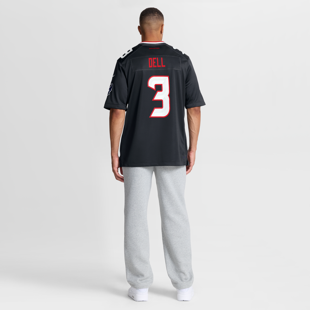 Houston Texans Tank Dell Nike White Game Jersey