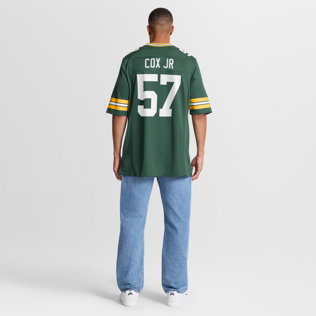 Green Bay Packers Brenton Cox Jr. Nike Green Game Jersey